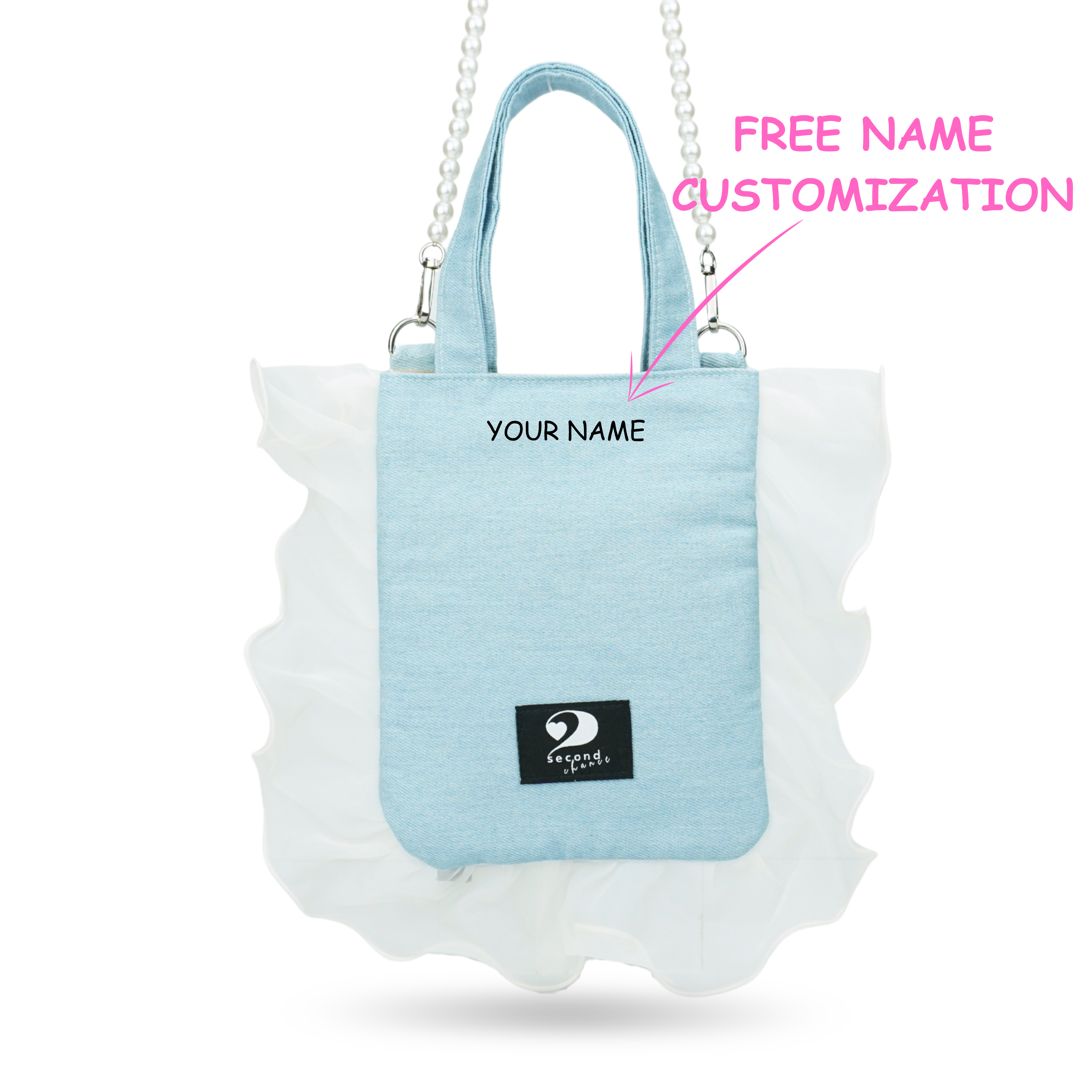 RUFFLE MINI HANDPHONE BAG