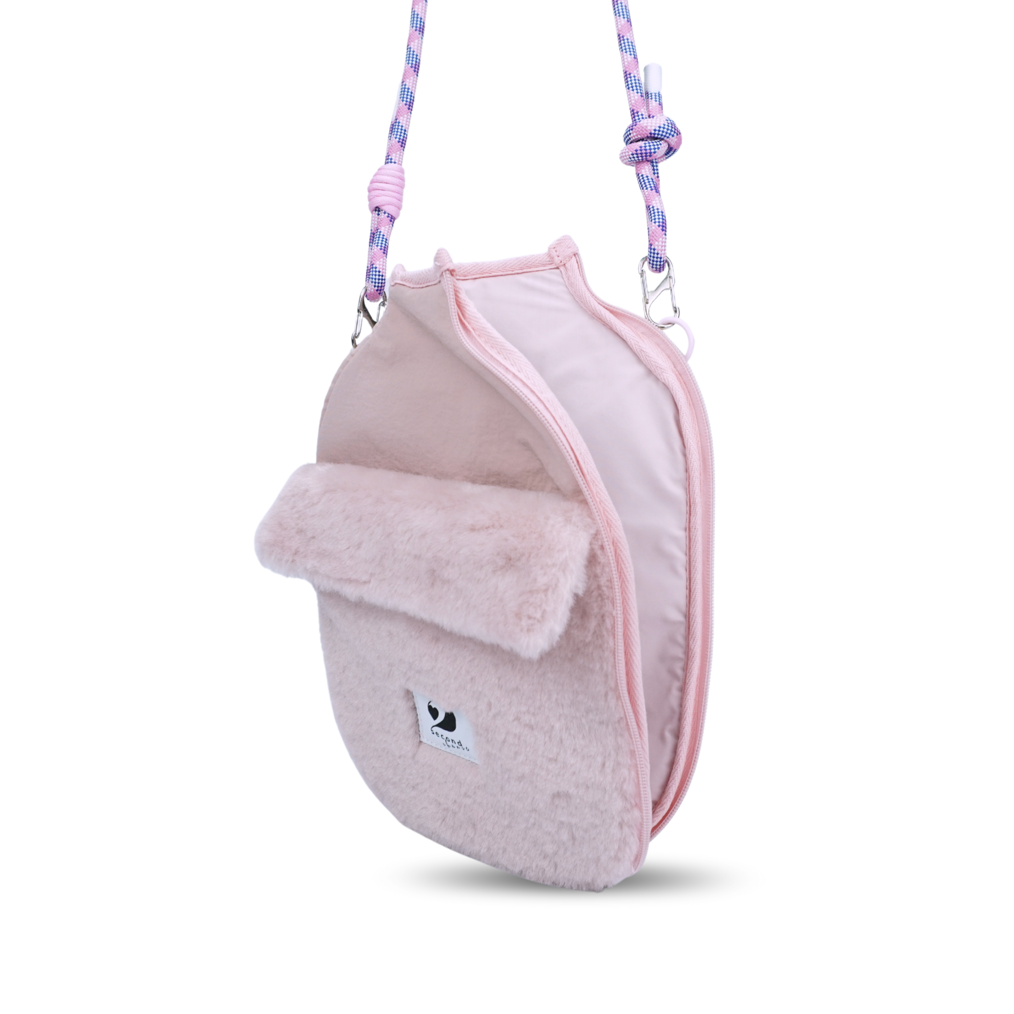 ACTIVE - FURRY POCKETTE - PICKLEBALL PADDLE COVER - BLUSH PINK
