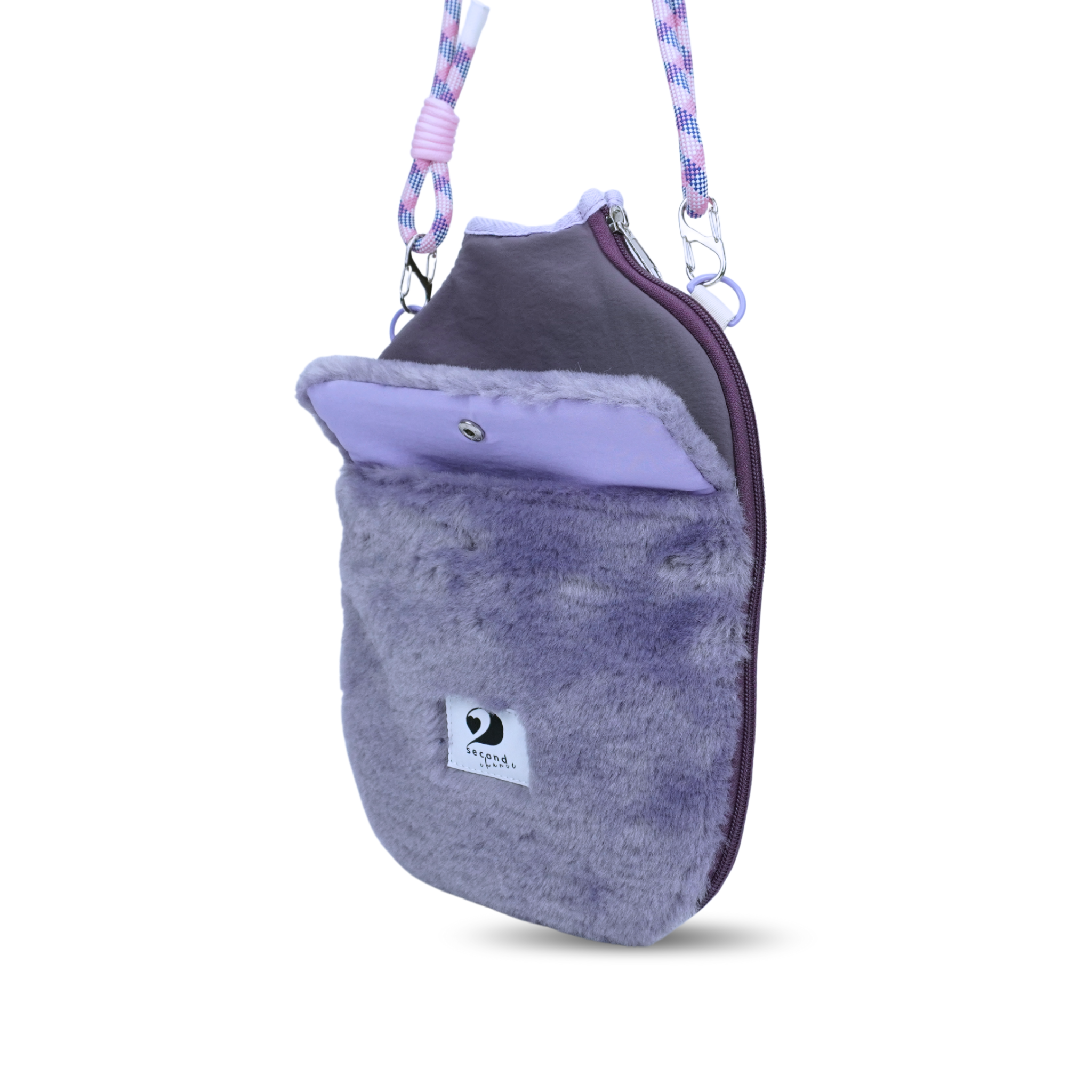 ACTIVE - FURRY POCKETTE - PICKLEBALL PADDLE COVER - LAVENDER PURPLE
